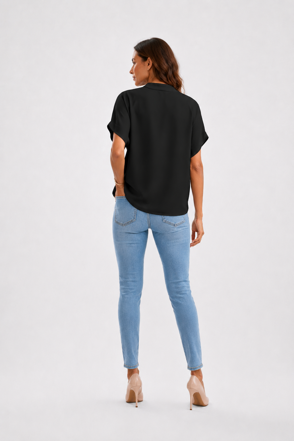 AMELIA | Belly covering light blouse