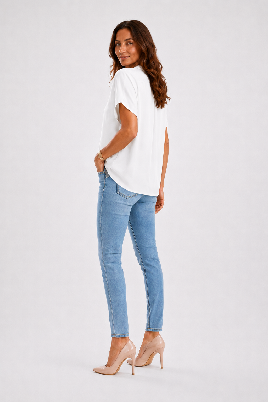 AMELIA | Belly covering light blouse