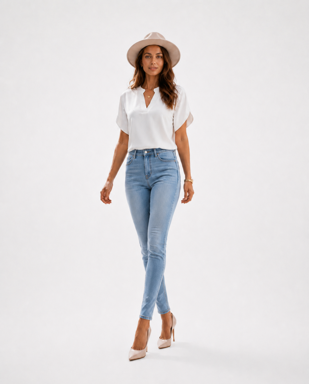 AMELIA | Belly covering light blouse