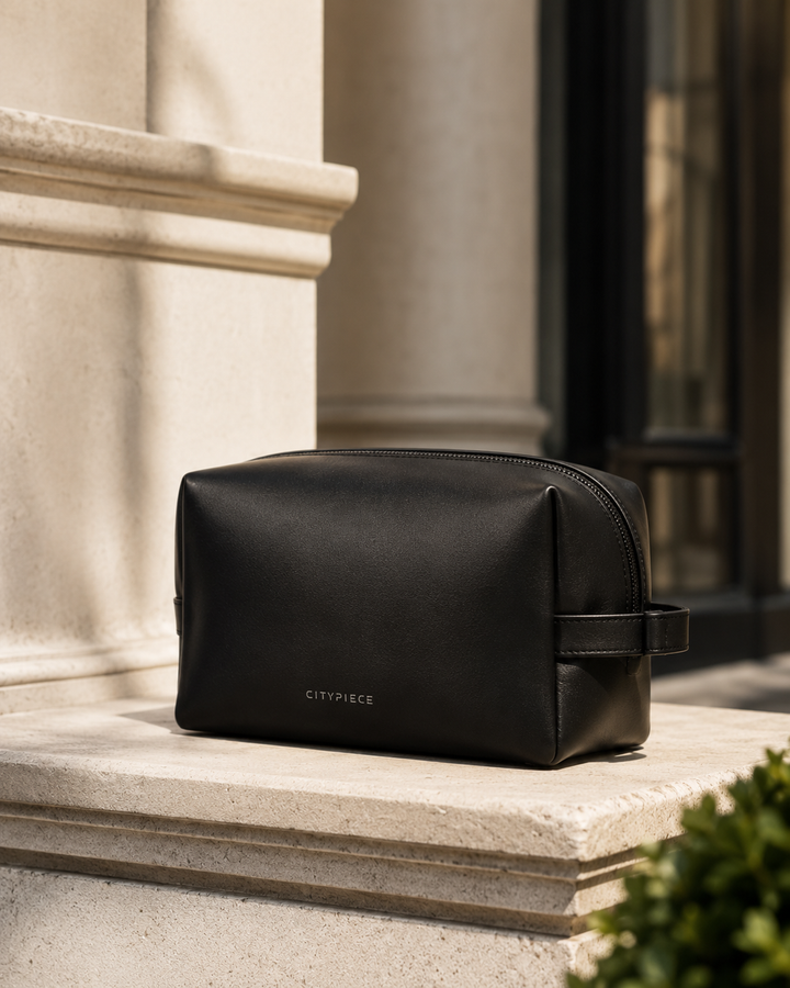 Leather Toiletry Bag