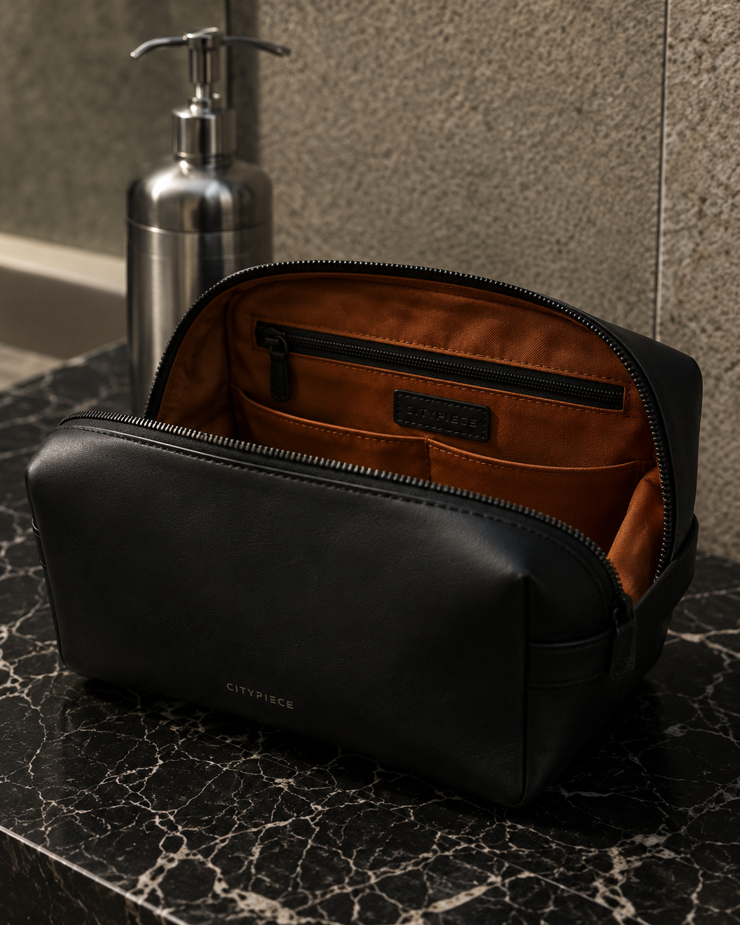 Leather Toiletry Bag