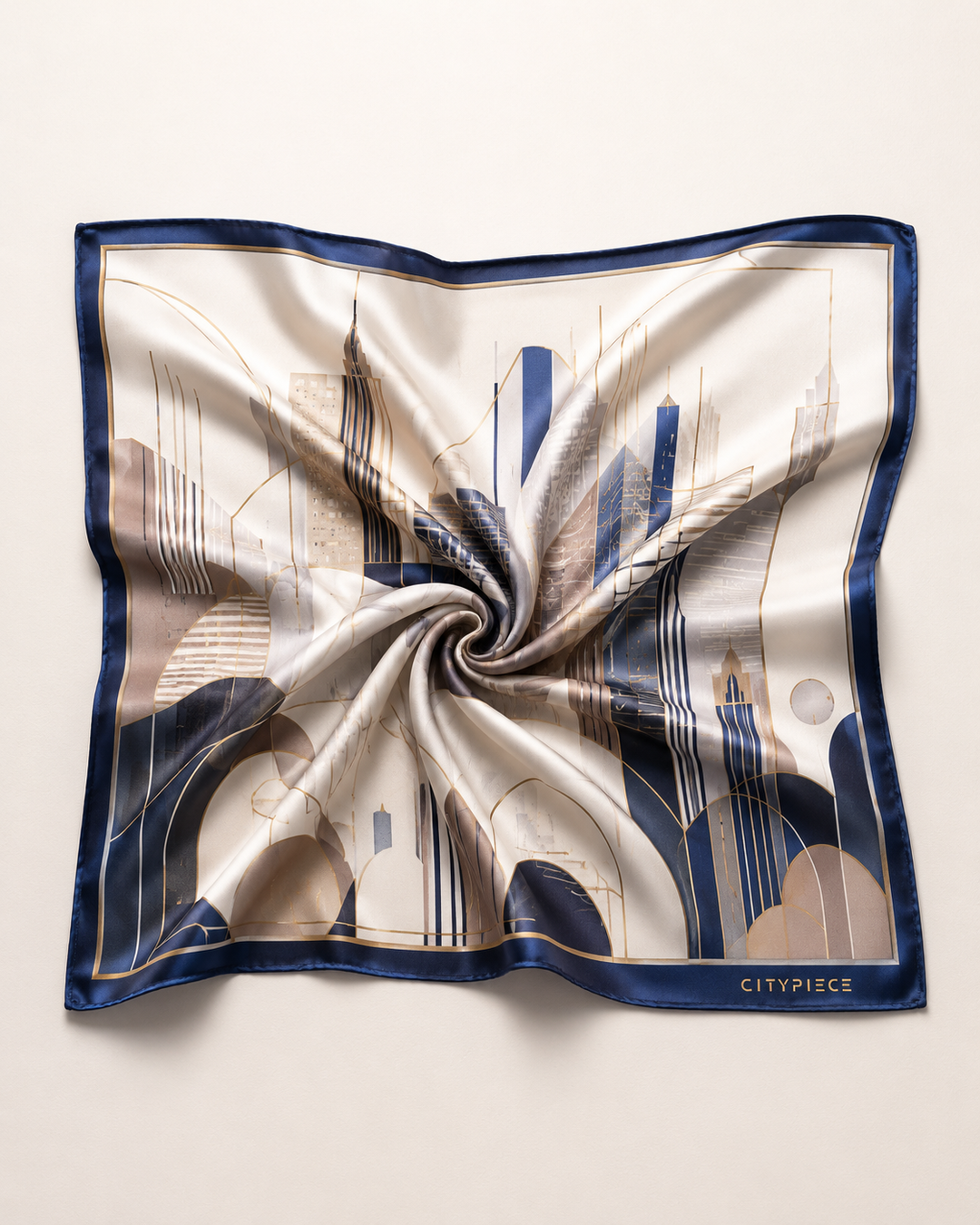 Citypiece Global City Silk Twill Square
