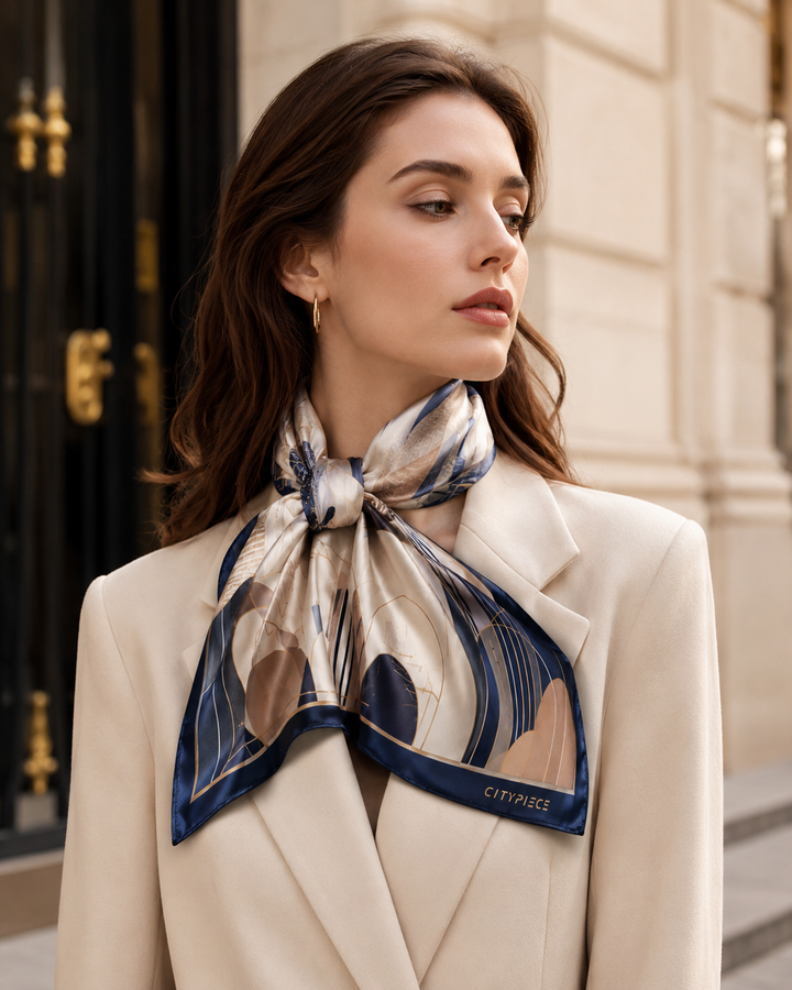 Citypiece Global City Silk Twill Square