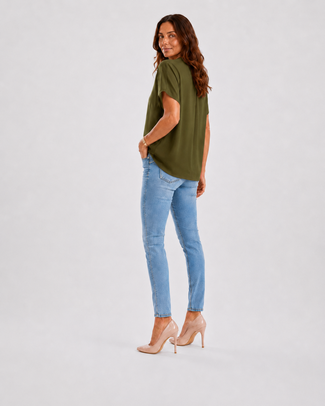 AMELIA | Belly covering light blouse