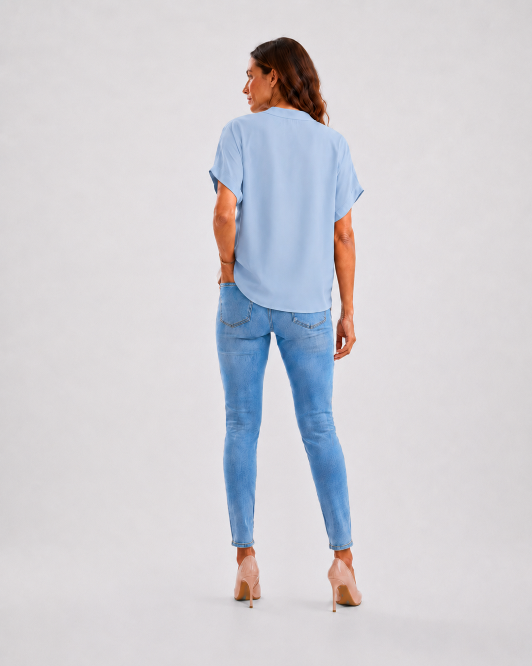 AMELIA | Belly covering light blouse